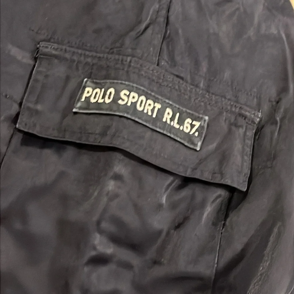 Polo Sport Ralph Lauren blue Cargo Pants Made in USA Vintage Mens 42x32
